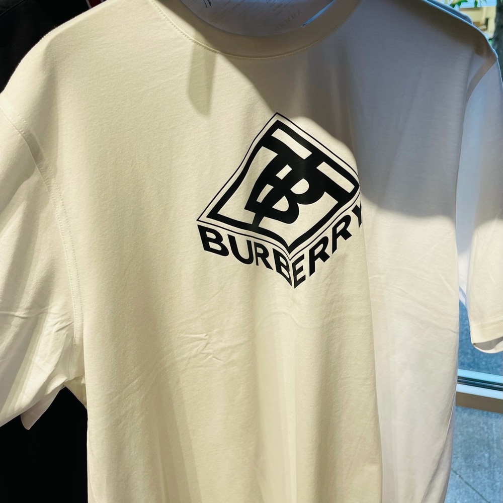 Burberry White Tee